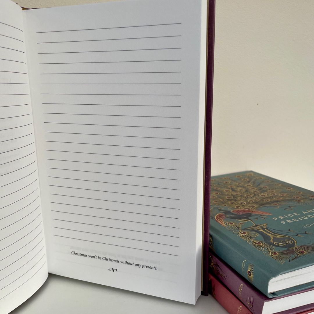 Classic Novels - Lined Journal - Louisa May Alcott - Little Women