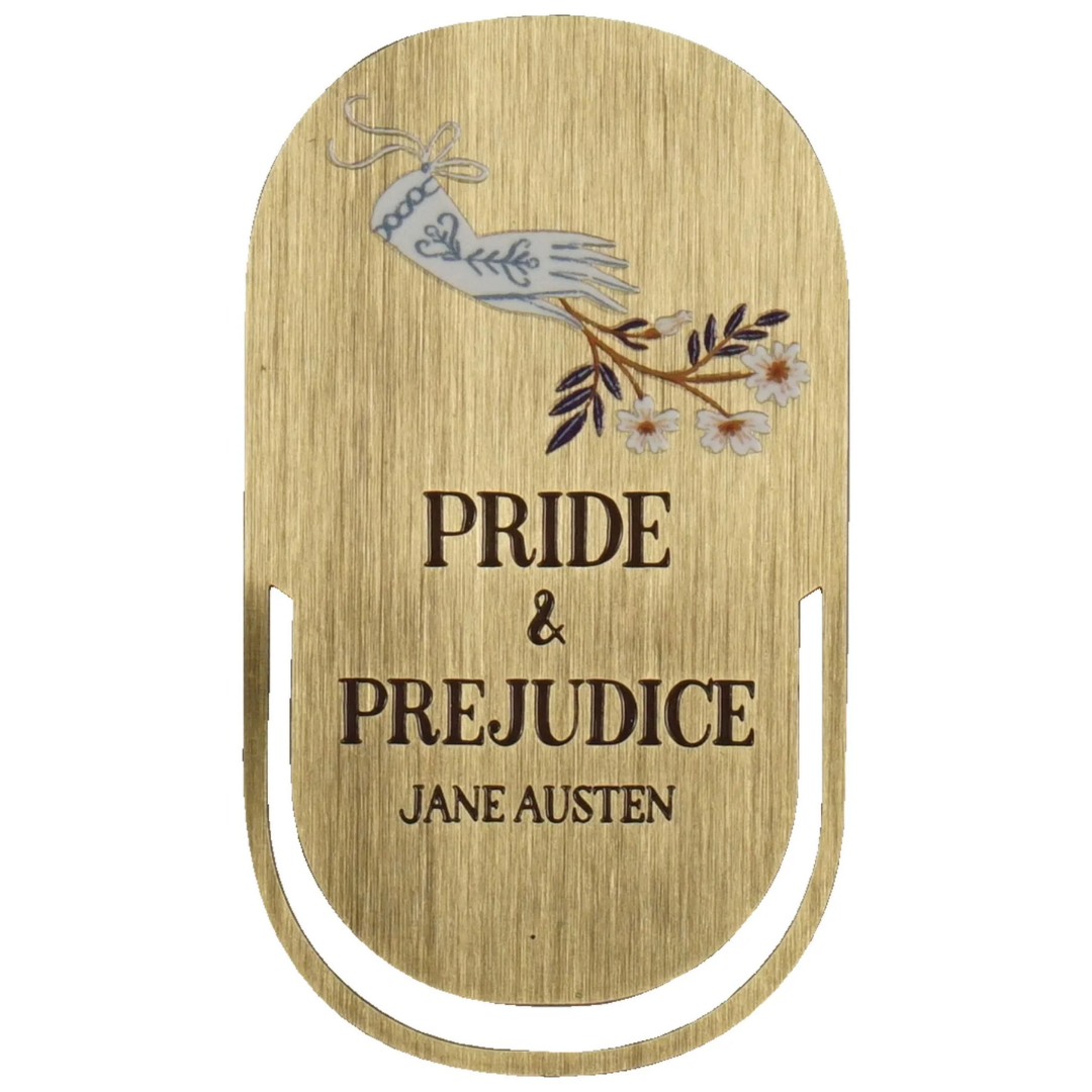 Classic Novels - Pride and Prejudice Metal Bookmark - £6.99