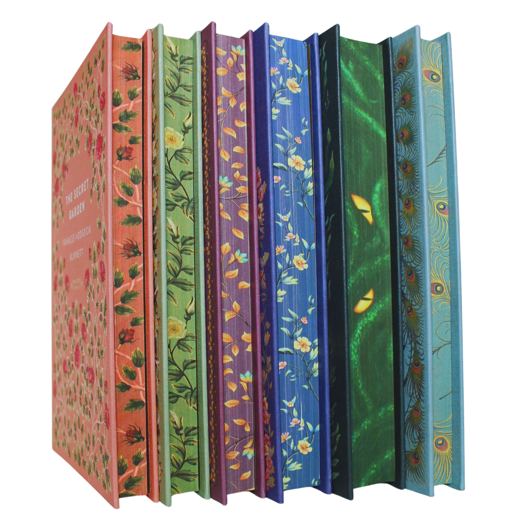 Classic Novels - Cranford Editions Sprayed Edges Collection l 6 Classic Novels with decorative edges - Now Only £64.99