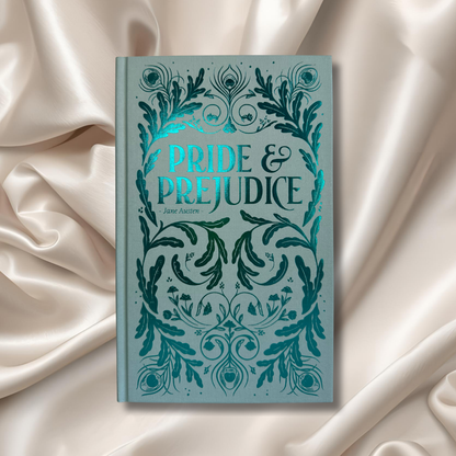 Classic Novels | Hardback Books | Pride & Prejudice Jane Austen | A Timeless Dance of Wit, Class, and Love l Wordsworth Luxe Edition - Now Only £13.99