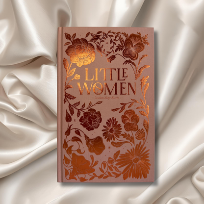 Classic Novels | Hardback Books | Little Women by Louisa May Alcott |  A portrayal of the March sisters life after the American Civil War l Wordsworth Luxe -  Now Only £13.99