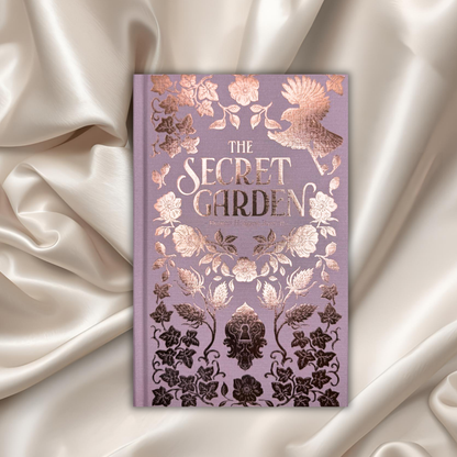 Classic Novels | Hardback Books | The Secret Garden by F.H. Burnett | The tale of Misselthwaite Manor, a place of shadows and secrets l Wordsworth Luxe - Now Only £13.99