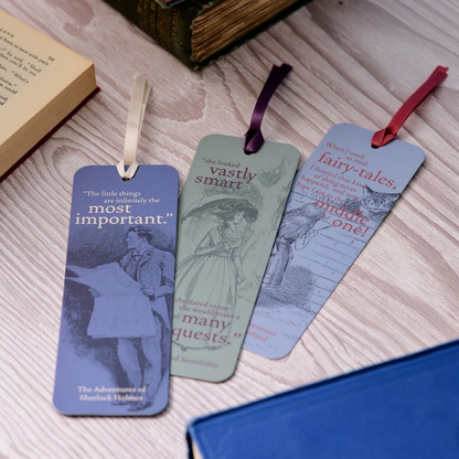 Classic Novels - Alice's Adventures in Wonderland - Paper Bookmark - £3.99