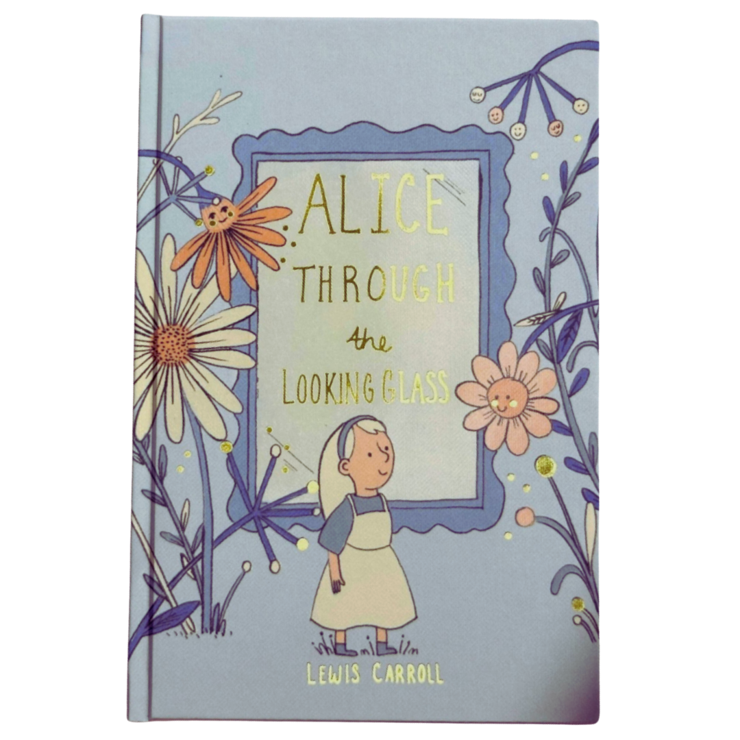 Classic Novels l Wordsworth Collectors Edition l Alice Through The Looking Glass - Lewis Carroll, a world of living chess pieces and playful logic, Now Only £9.99