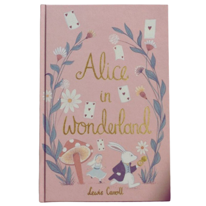Classic Novels l Wordsworth Collectors Edition l Alice in Wonderland - Lewis Carroll, with the White Rabbit, Mad Hatter and the Queen of Hearts, Now Only £9.99