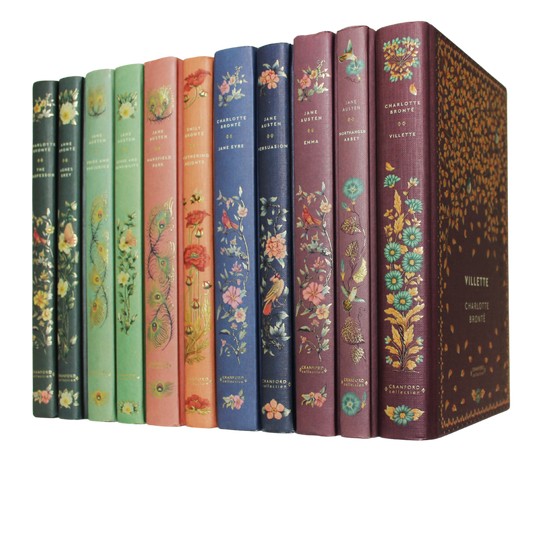 Classic Novels | Jane Austen & the Brontë Sisters a Collection of 11 Novels including:  Pride and Prejudice, Mansfield Park, Northanger Abbey, Sense and Sensibility, Emma, Persuasion, Wuthering Heights, Jane Eyre, The Professor, Agnes Grey and Villette | Now only £79.99 