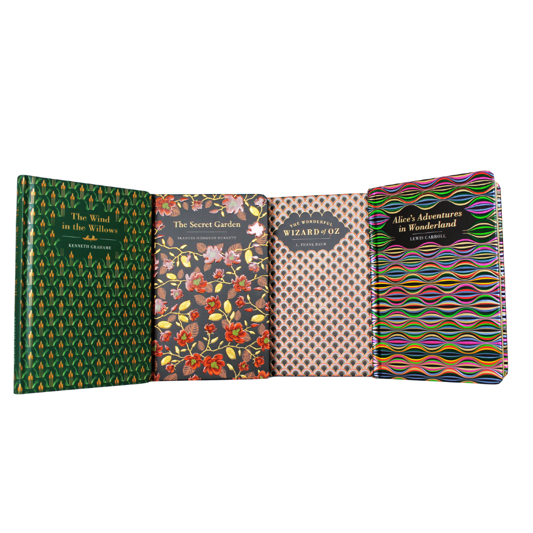 Discover the Chiltern Children’s Classics Collection with Alice in Wonderland, The Secret Garden, The Wizard of Oz and The Wind in the Willows.