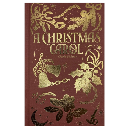 Classic Novels | Hardback Books | A Christmas Carol by Charles Dickens | A classic tale of Ebenezer Scrooge and Tiny Tim l Wordsworth LUXE -  Now Only £13.99