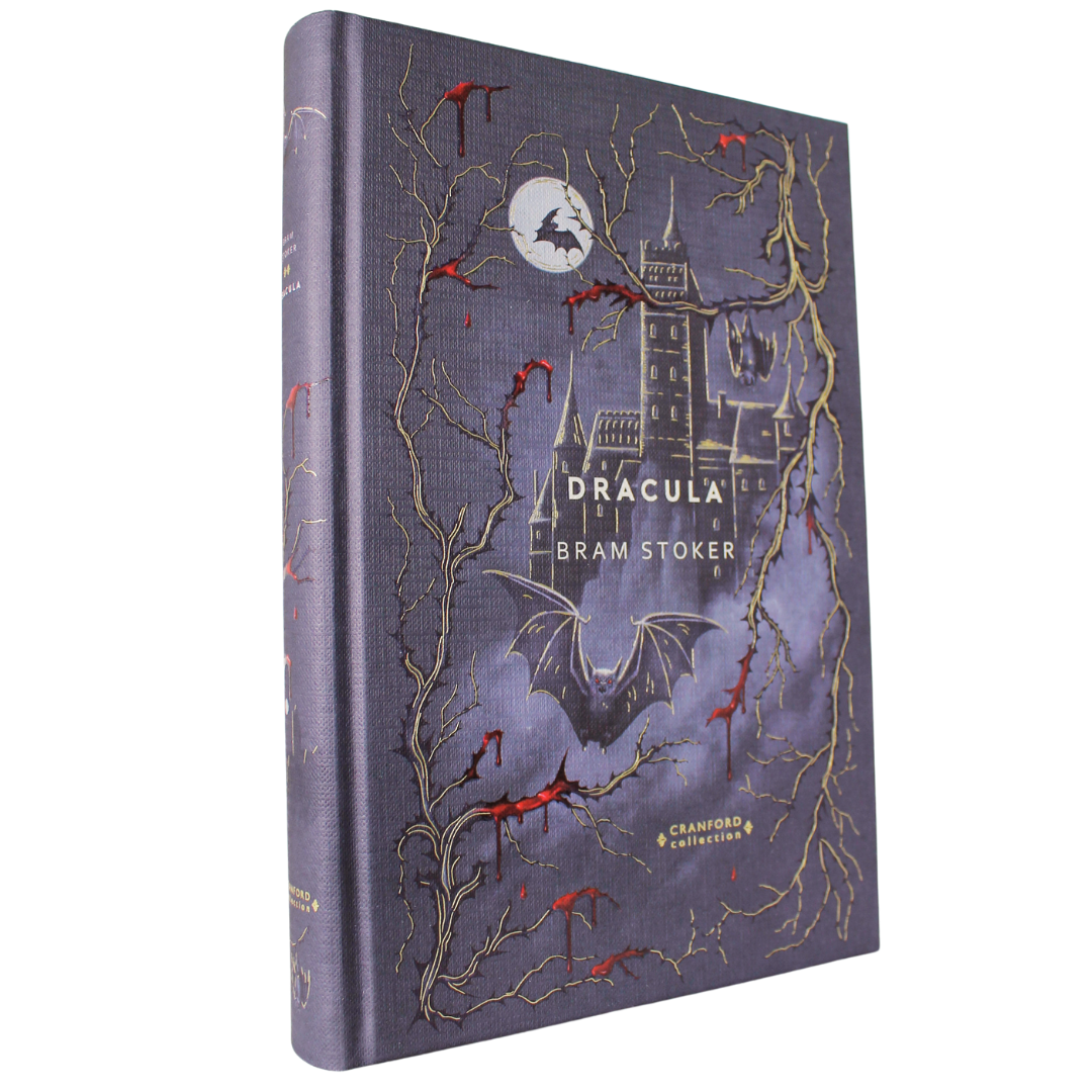 Classic Novels | Bram Stoker | Dracula | Cranford Edition - Sprayed Edges - A chilling and iconic Gothic horror novel told through an epistolary forma and diary entries - Now only £12.99