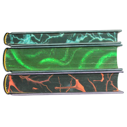 Sprayed Edges Horror Set l Dracula, Frankenstein and HP Lovecraft - New Cranford Editions with Sprayed Edges for ONLY £34.99, FREE UK Shipping.