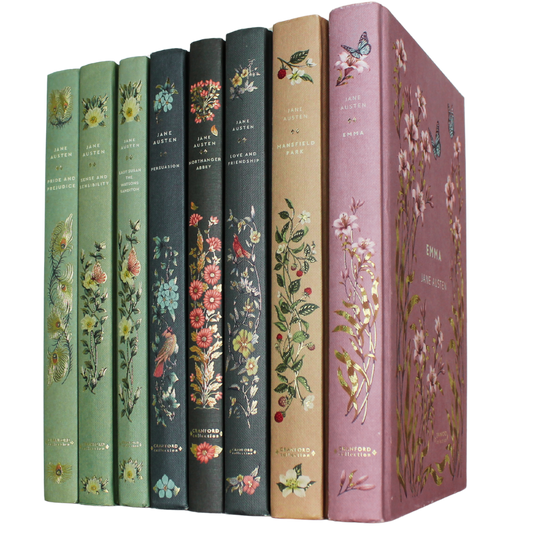 New Jane Austen Collection - Pride and Prejudice, Mansfield Park, Northanger Abbey, Love and Friendship, Emma, Sense and Sensibility, Persuasion and Lady Susan - Only £64.99