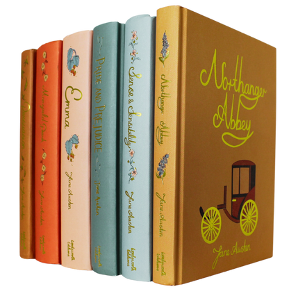 Classic Novels | Wordsworth Collectors Jane Austen Set | Including Emma, Sense & Sensibility, Persuasion, Pride & Prejudice, Northanger and Abbey Mansfield Park. Now Only £46.99