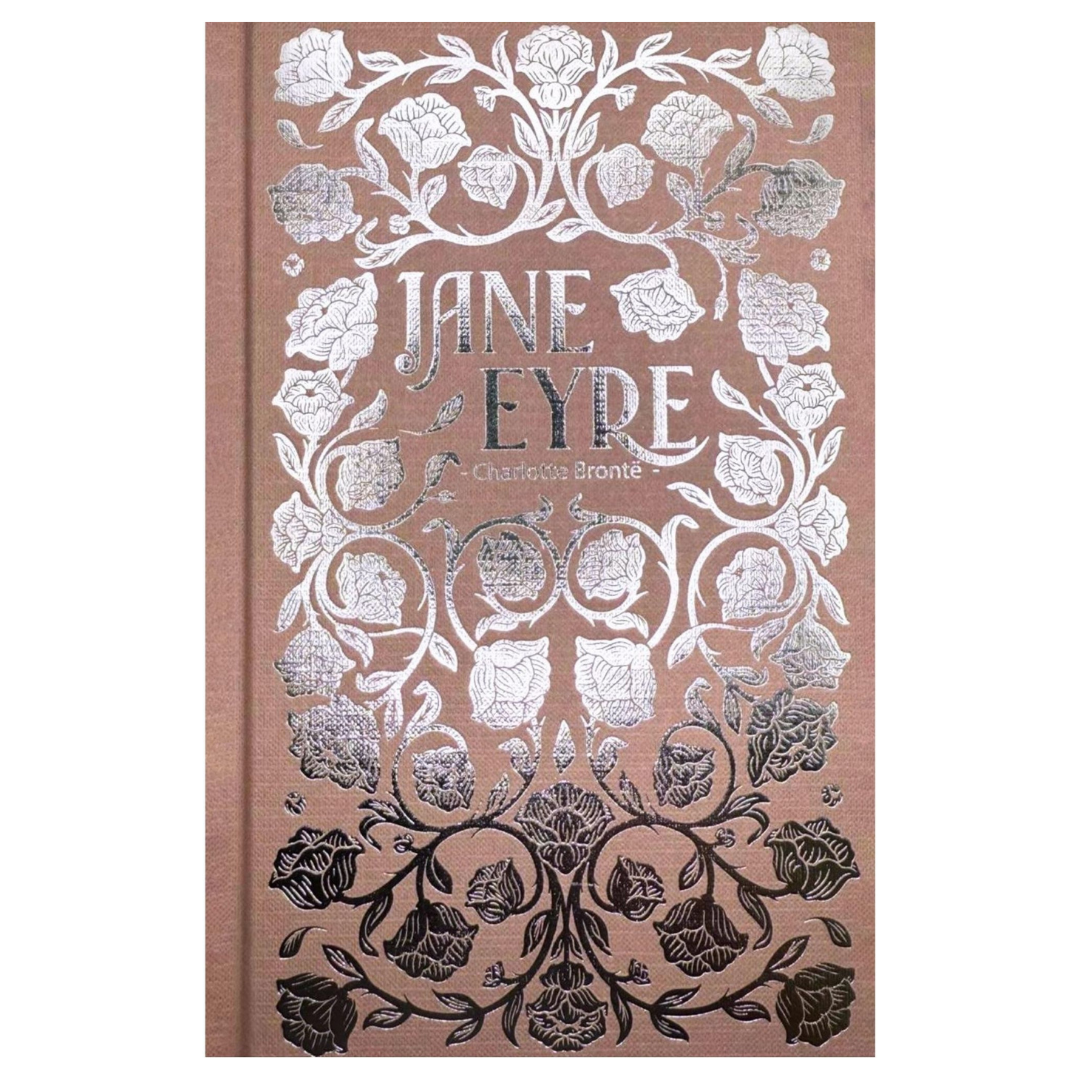 Classic Novels | Hardback Books | Jane Eyre by Charlotte Brontë | A Journey of Resilience, Independence, and Passion l Wordsworth Luxe - Now Only £13.99