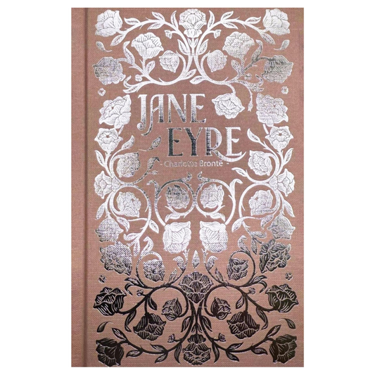 Classic Novels | Hardback Books | Jane Eyre by Charlotte Brontë | A Journey of Resilience, Independence, and Passion l Wordsworth Luxe - Now Only £13.99
