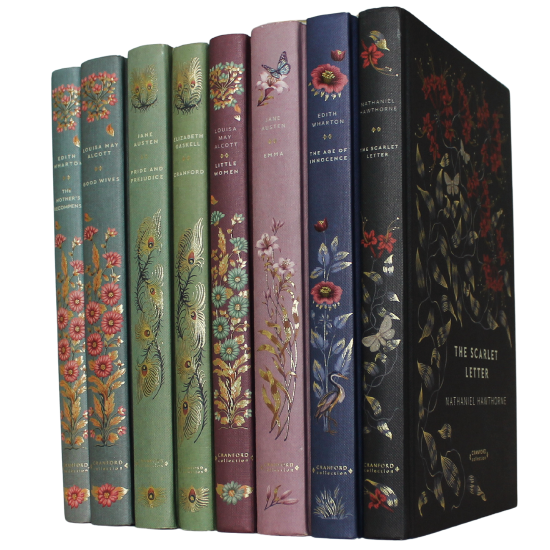 Mother's Day Collection - Pride and Prejudice, Little Women, Cranford, Good Wives, The Mother's Recompense, Emma, The Age if Innocence and The Scarlett Letter - Only £64.99