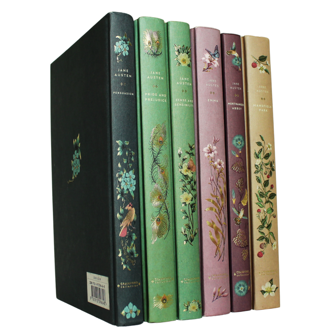 Classic Novels | New Jane Austen's Big Six | Including Emma, Sense & Sensibility, Persuasion, Pride & Prejudice, Northanger and Abbey Mansfield Park. Now Only £47.99