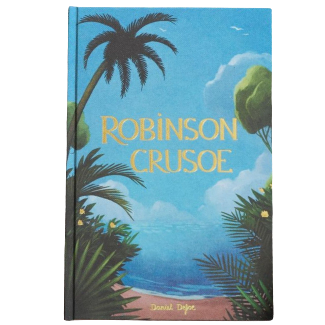 Classic Novels l Wordsworth Collectors Edition l  Robinson Crusoe - Daniel Dafoe. A classic tale of survival, exploration and self reliance on a remote island, Now Only £9.99