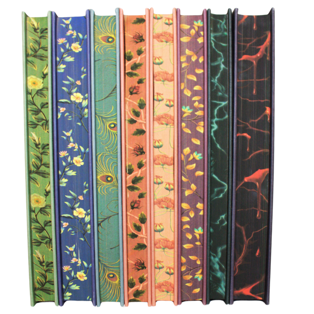 Classic Novels - Sprayed Edges Collectors Set - Eight Collectibles - Stunning sprayed edges that transform the physical book into a work of art - Now Only £99.99