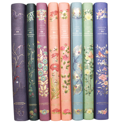 Classic Novels - Sprayed Edges Collectors Set - Eight Collectibles - Stunning sprayed edges that transform the physical book into a work of art - Now Only £99.99