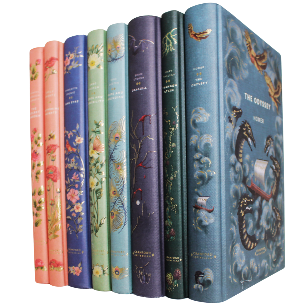 Classic Novels l The Autumn Sprayed Edges Collection - Nine of the most beloved stories in the English language, presenting them as true collector’s items. 