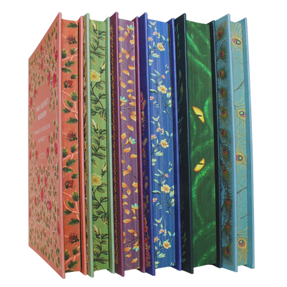 Classic Novels - Cranford Editions Sprayed Edges Collection l 6 Classic Novels with decorative edges - Now Only £64.99