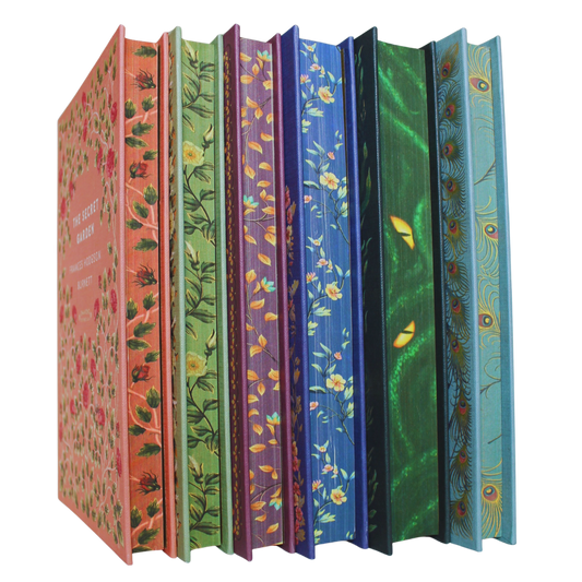 Classic Novels - Cranford Editions Sprayed Edges Collection l 6 Classic Novels with decorative edges - Now Only £64.99
