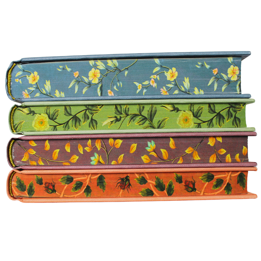 Classic Novels - Cranford Editions - Summer Sprayed Edges Collection l 4 Classic Novels with decorative edges - Now Only £49.99
