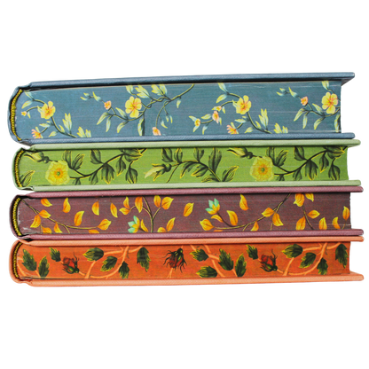 Classic Novels - Cranford Editions - Summer Sprayed Edges Collection l 4 Classic Novels with decorative edges - Now Only £49.99