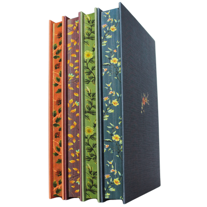 Classic Novels - Cranford Editions - Summer Sprayed Edges Collection l 4 Classic Novels with decorative edges - Now Only £49.99