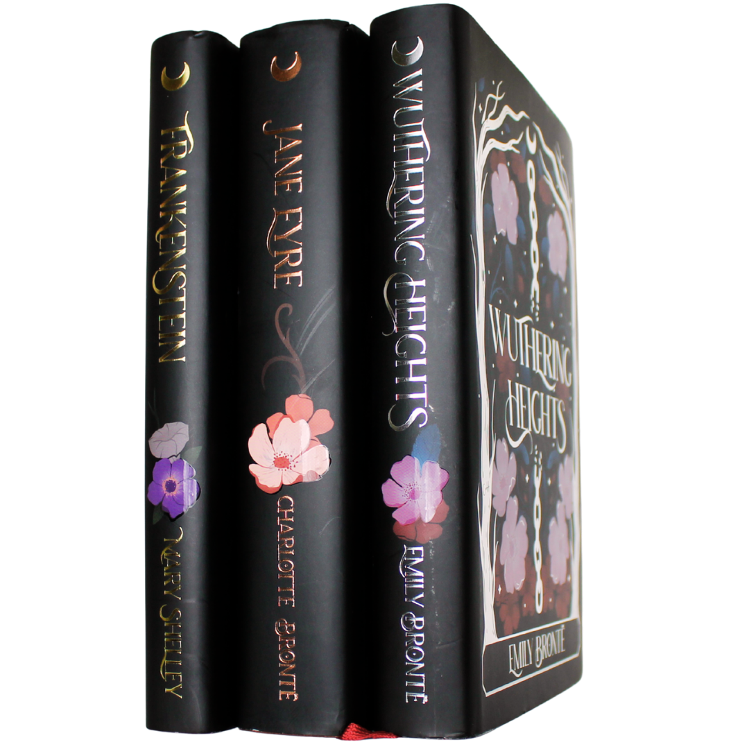 Classic Novels | Hardback Books | Jane Eyre - Frankenstein - Wuthering Heights - Wordsworth Empress Collection