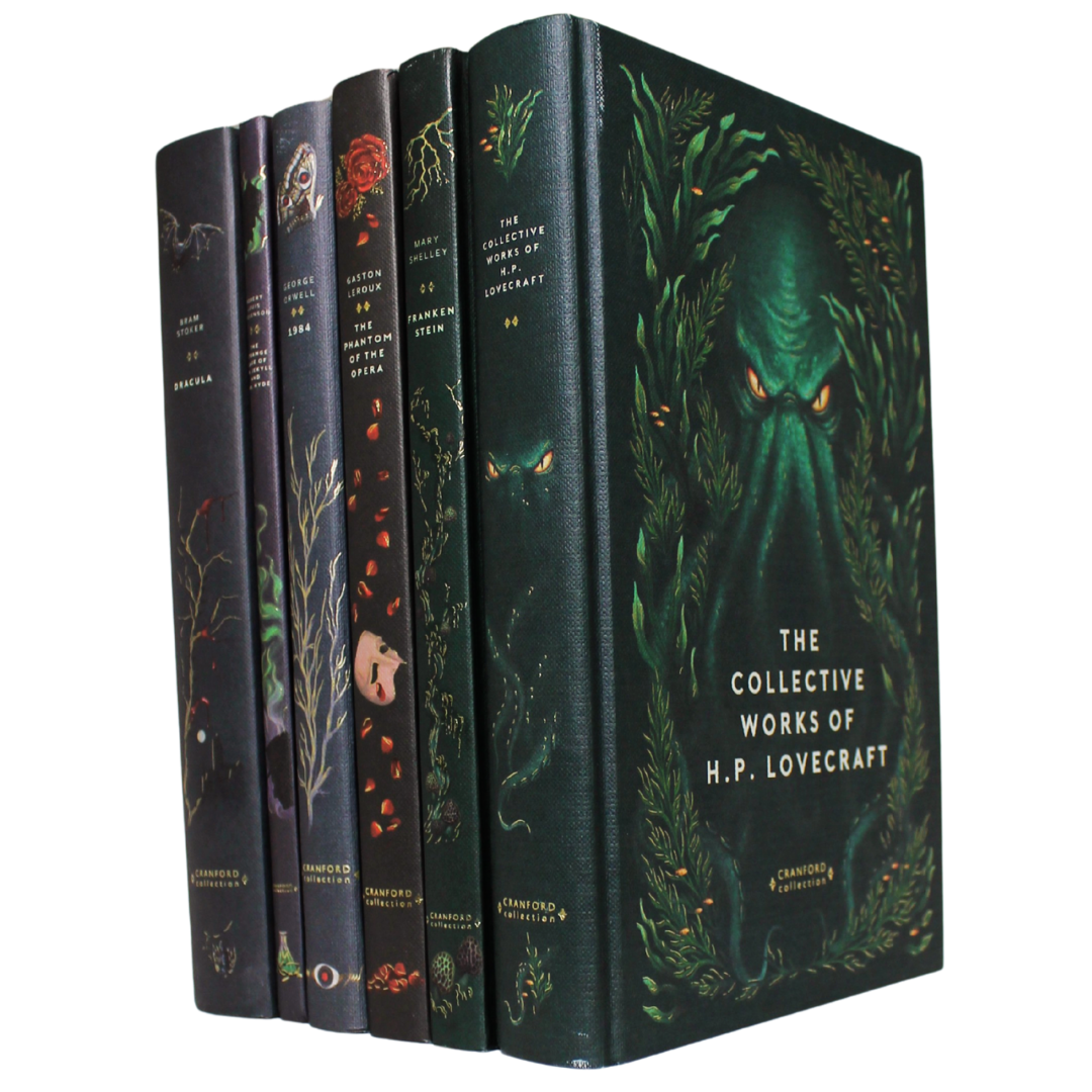 NEW - Horror Set of Six Cranford Editions l Get this Surprise Horror Gift set of all 6 Cranford Editions for ONLY £49.99, with FREE UK Shipping.