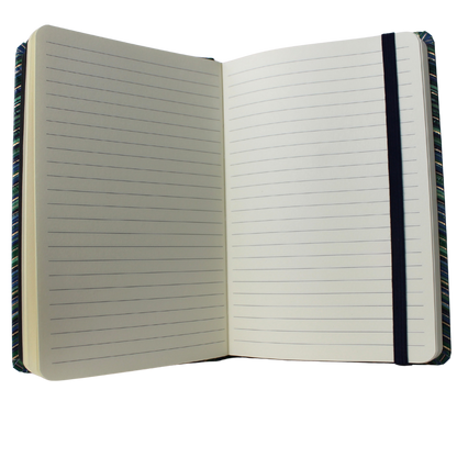 Classic Novels - Chiltern - Embossed Blue Wave Journal, with Ribbon Bookmark and Elastic Page Holder - Now Only £12.99