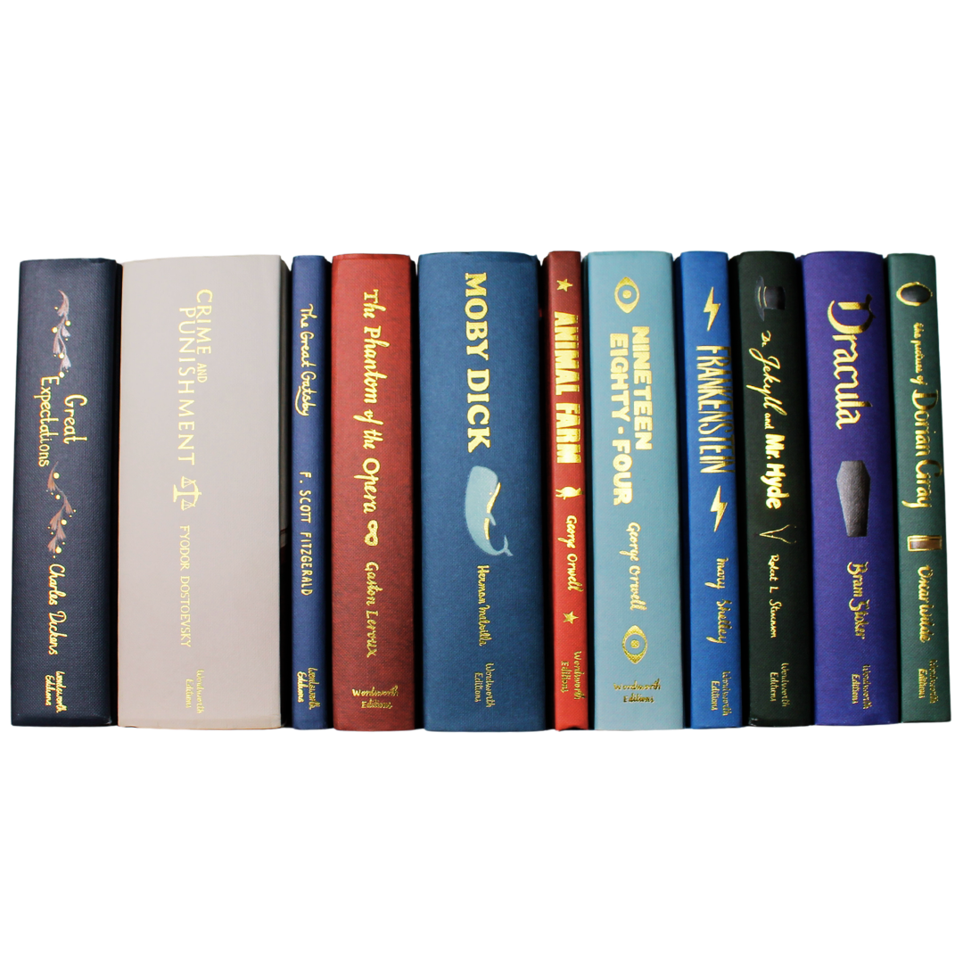 Classic Novels | Wordsworth Collectors Set l Eleven Classic Novels with a Gothic Horror Theme, Now Only £84.99