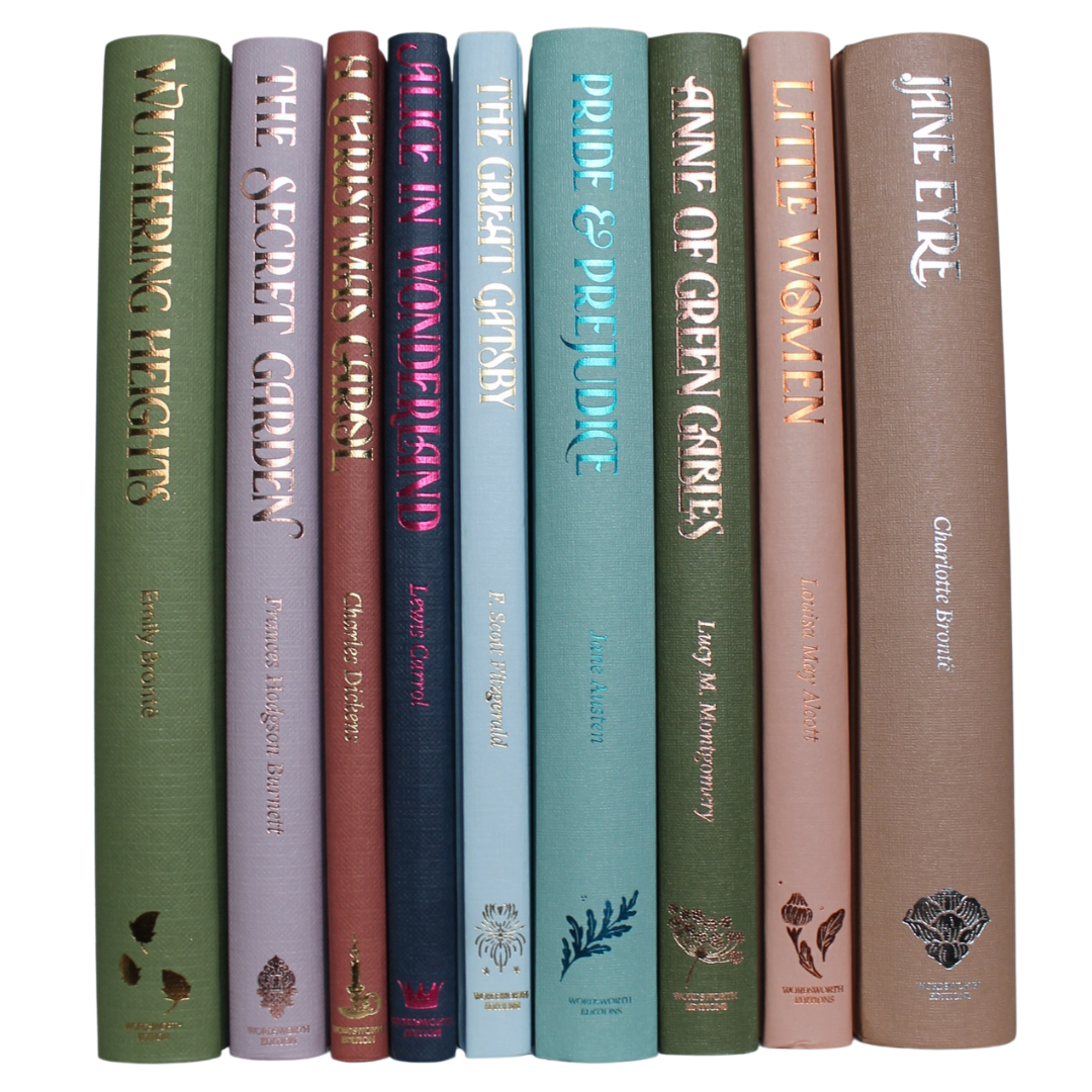 Classic Novels l Wordsworth Luxe Editions Collection l 9 Editions - Now Only £99.00