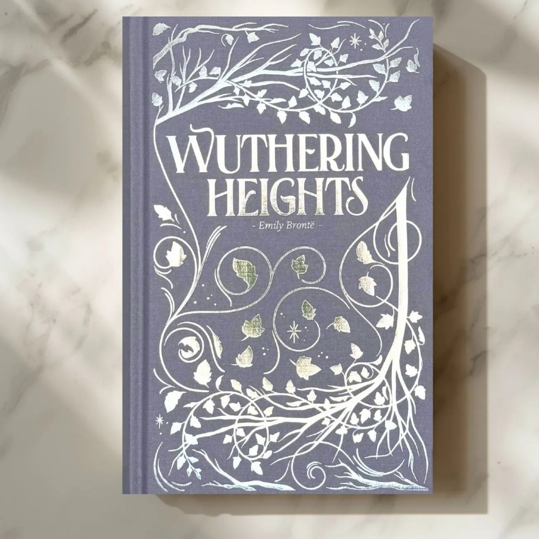Classic Novels | Hardback Books | Wuthering Heights by Emily Brontë | A Tale of Love, Obsession, and Vengeance set on the Yorkshire Moors l Wordsworth Luxe - Now Only £13.99