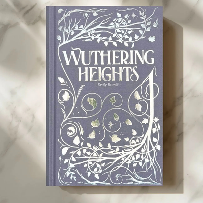 Classic Novels | Hardback Books | Wuthering Heights by Emily Brontë | A Tale of Love, Obsession, and Vengeance set on the Yorkshire Moors l Wordsworth Luxe - Now Only £13.99