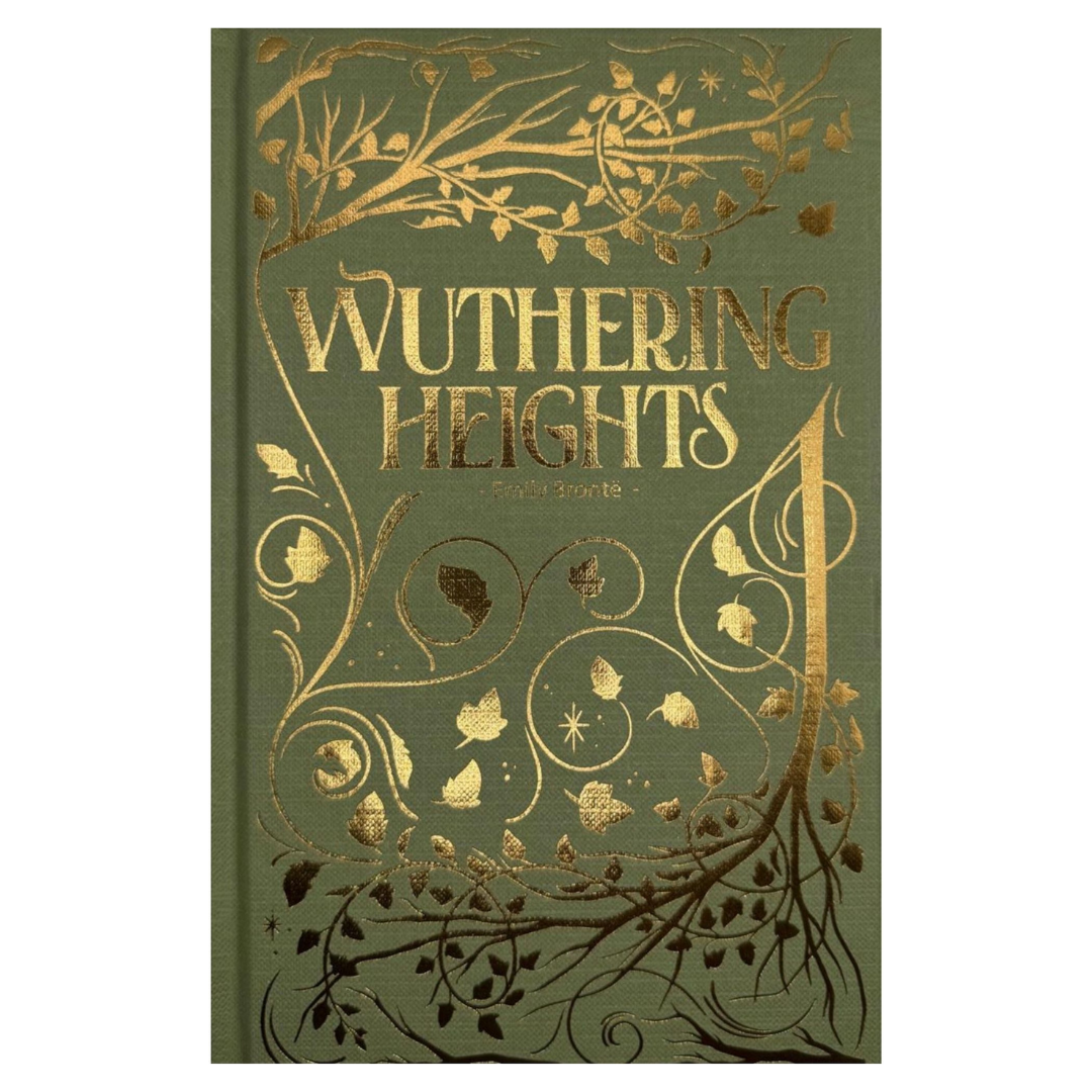 Classic Novels | Hardback Books | Wuthering Heights by Emily Brontë | A Tale of Love, Obsession, and Vengeance set on the Yorkshire Moors l Wordsworth Luxe - Now Only £13.99